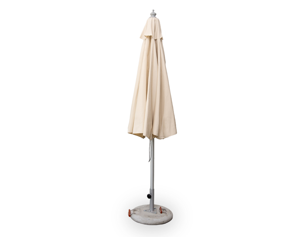 Commercial Aluminum Umbrella Wood Grain 3