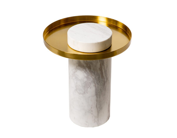 FARAH MARBLE SIDE TABLE