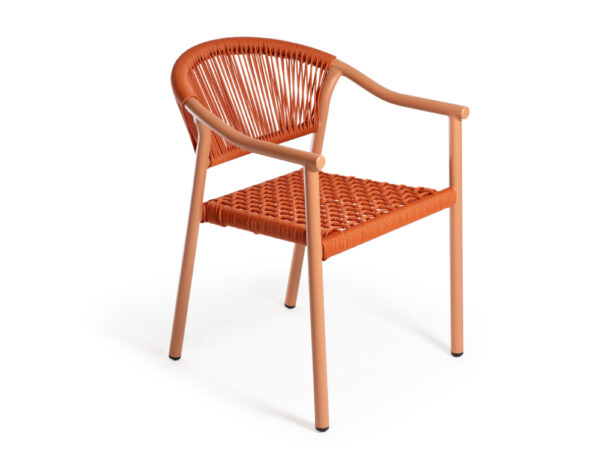 ZOE DINING CHAIR ORANGE